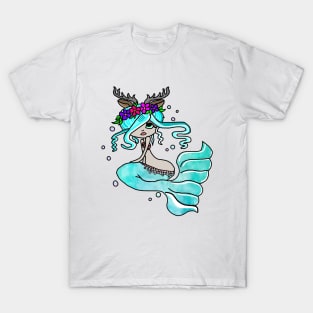 Horned Mermaid T-Shirt